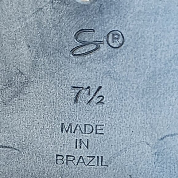 CORSA COMO Brazilian Women's Zip Ankle Boots Size 7.5 - Picture 10 of 13